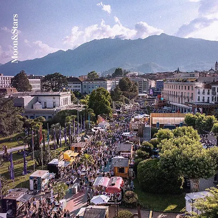 Center - Free Parking, Netflix And Wifi Lägenhet Locarno